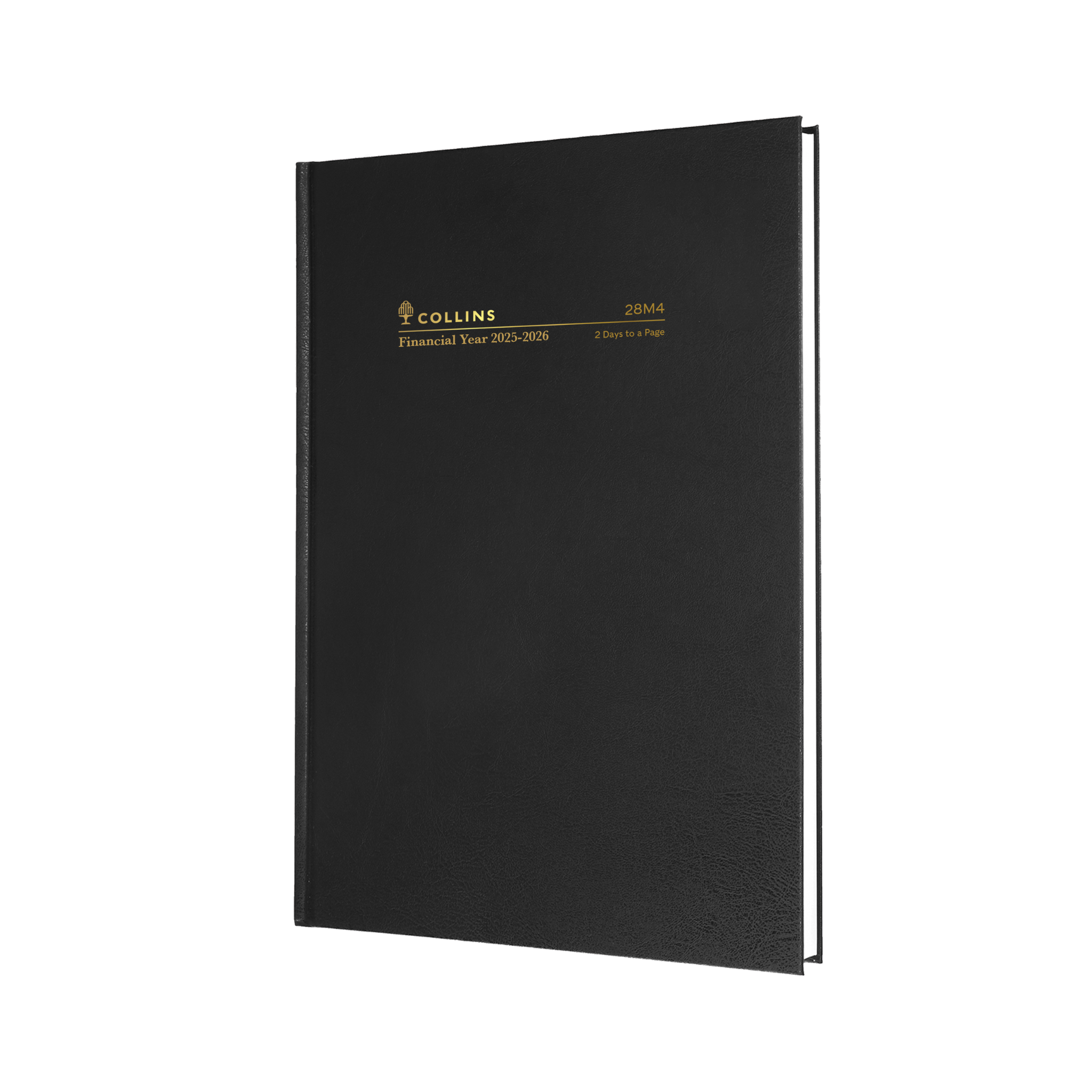 Collins - Financial Year 2025-2026 Diary/Planner, 2 Days to Page, A5 Hard Cover