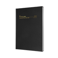 Collins - Financial Year 2025-2026 Diary/Planner, Week to View, A6 Hard Cover