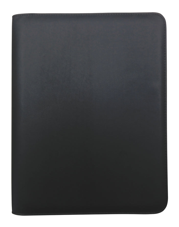 Collins A4 Compendium - 4-Ring Zip-Around PU Black