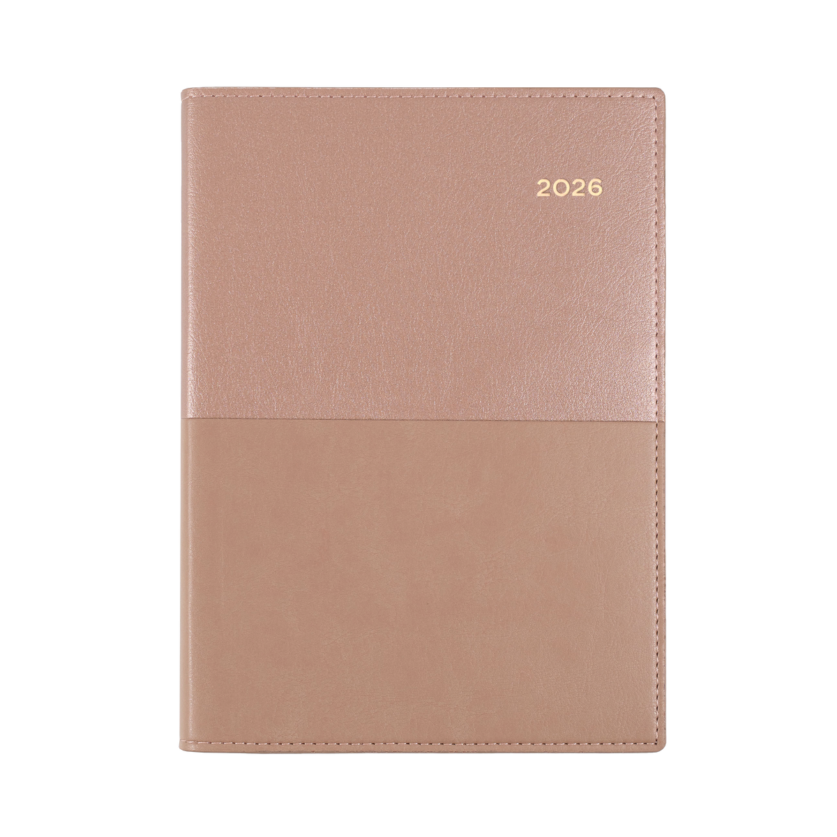 Vanessa Calendar Year 2026 Diary/Planner, Month to View with Notes, A5 PU Soft Cover