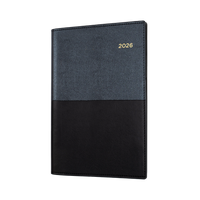 Vanessa Calendar Year 2026 Diary/Planner, Month to View with Notes, A5 PU Soft Cover