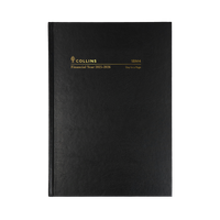 Collins - Financial Year 2025-2026 Diary/Planner, Day to Page, A5 Hard Cover