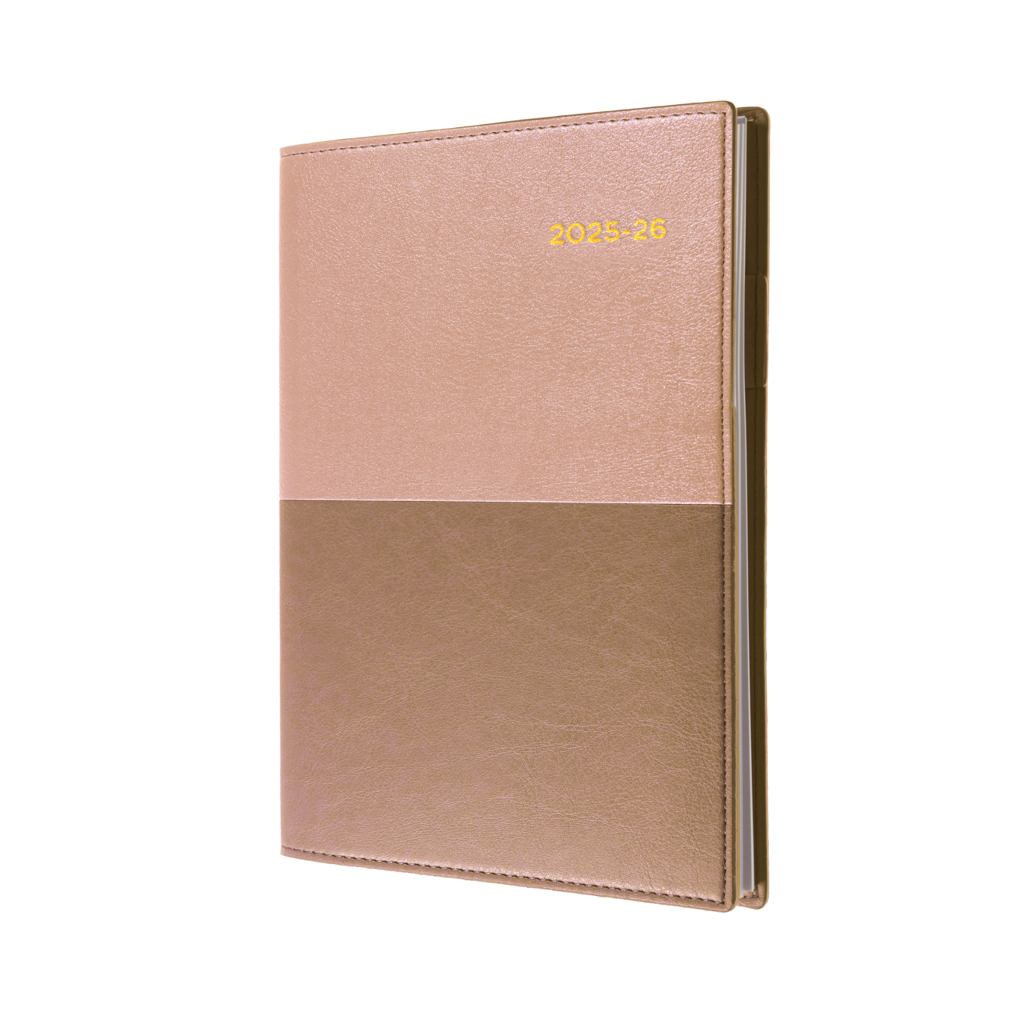 Collins - Vanessa 2025-2026 Financial Year Diary/Planner, Day to Page, A5 PU Soft Cover