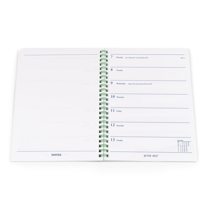 2027 Calendar Year Diary/Planner - 12 Month A5 Week to View - Soft Cover - Collins Colplan Range