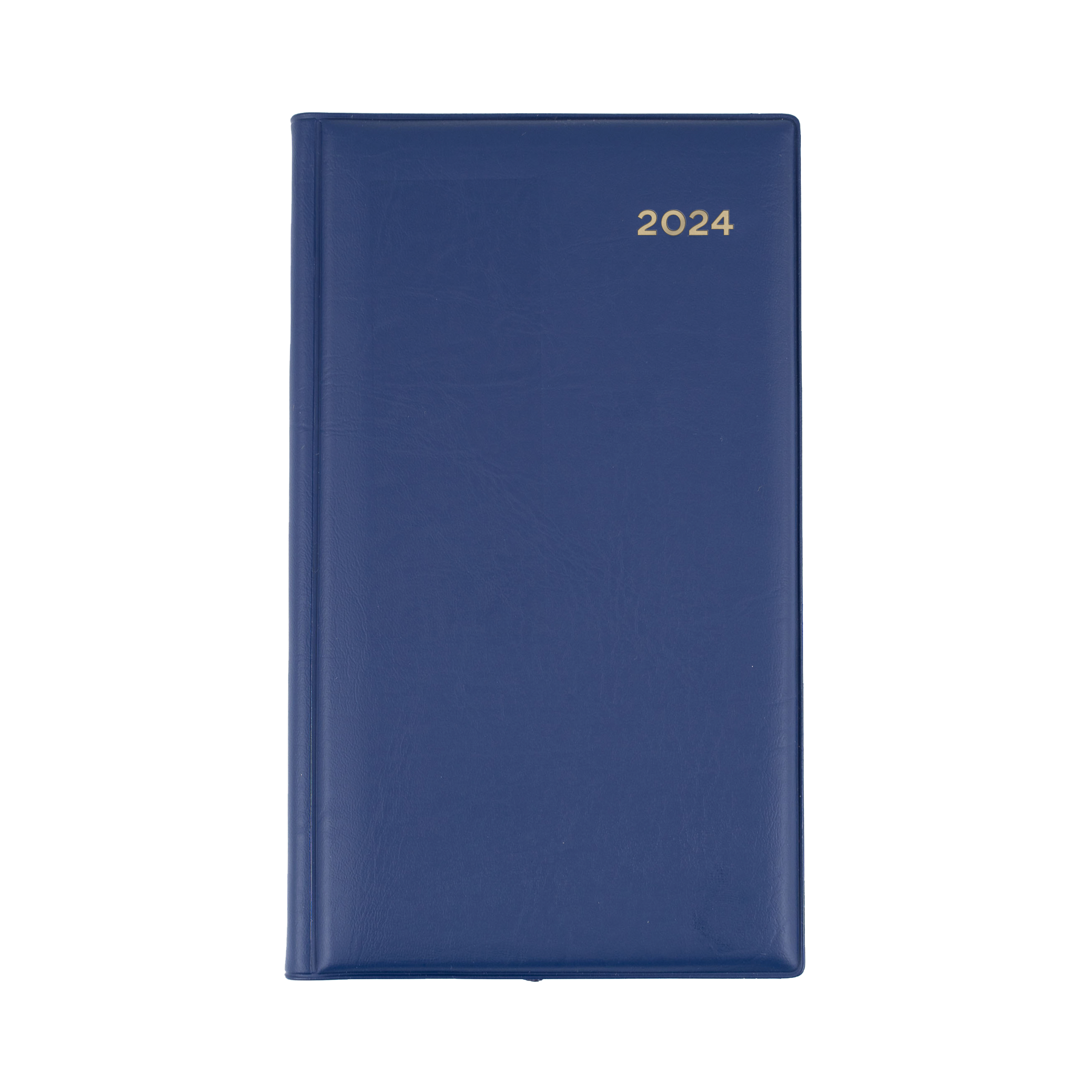 Belmont Desk 2024 Diary - Day to Page with Monthly Tabs, Size Octavo Navy / Octavo (183 x 106mm)