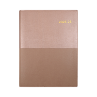 Collins - Vanessa 2025-2026 Financial Year Diary/Planner, Day to Page, A5 PU Soft Cover