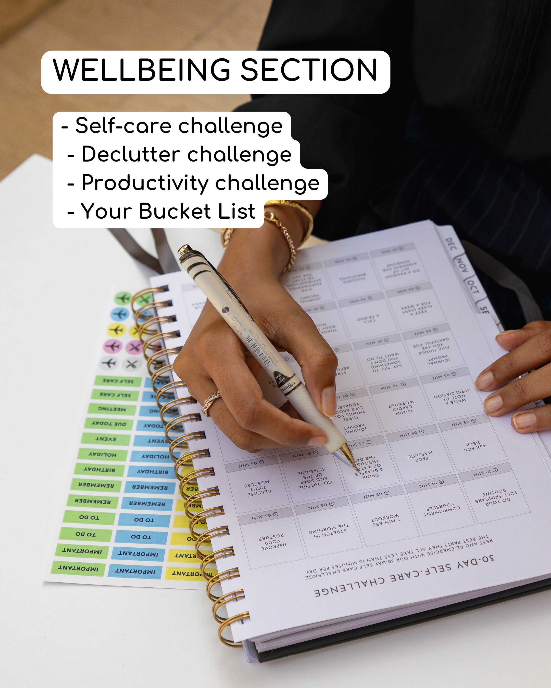 Smart Women Society - B5 Week-to-View - 2025 Calendar Year Diary/Planner