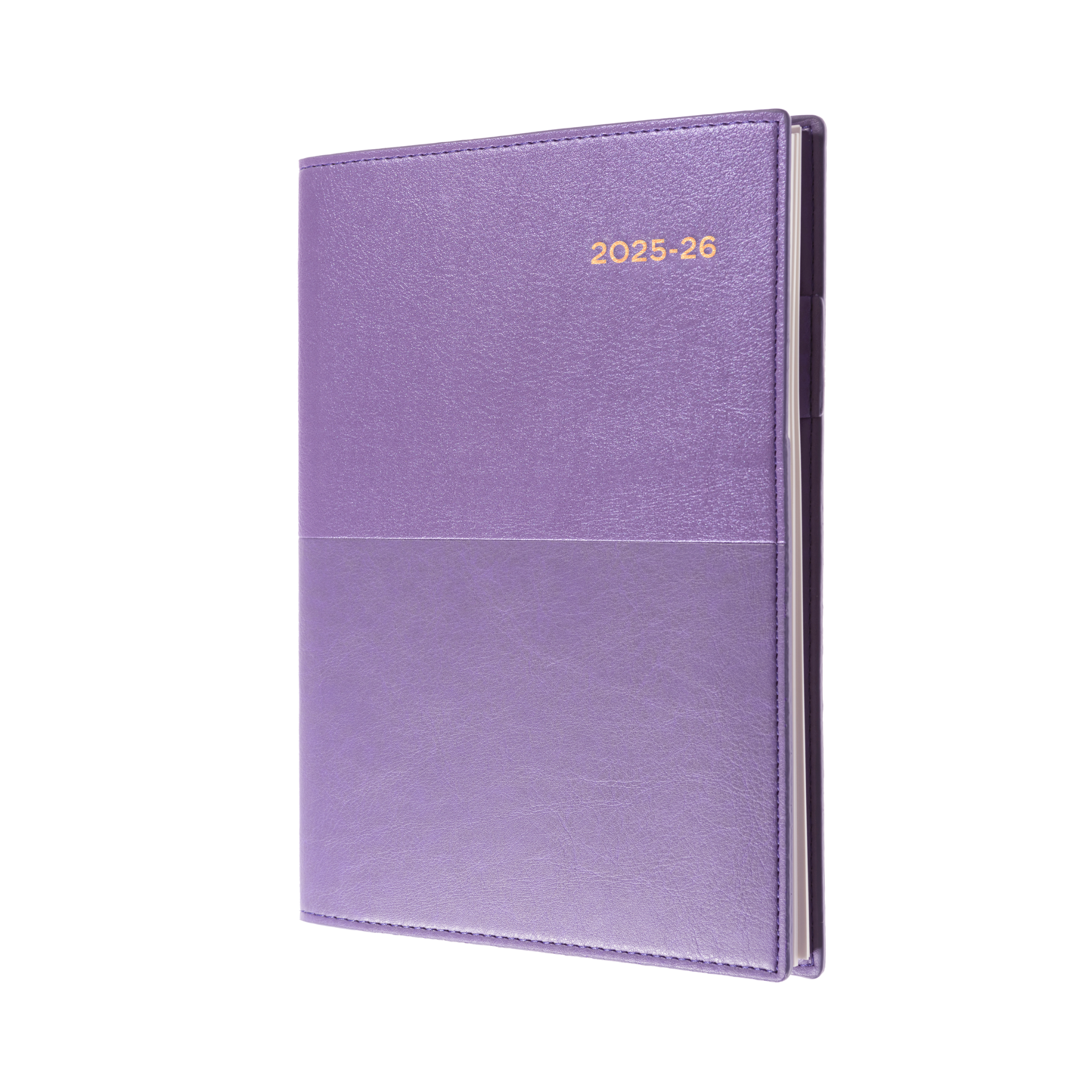Collins - Vanessa 2025-2026 Financial Year Diary/Planner, Day to Page, A5 PU Soft Cover