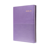 Collins - Vanessa 2025-2026 Financial Year Diary/Planner, Week to View, A4 PU Soft Cover