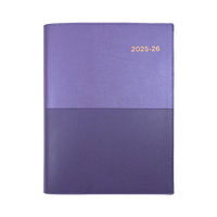 Collins - Vanessa 2025-2026 Financial Year Diary/Planner, Week to View, A4 PU Soft Cover