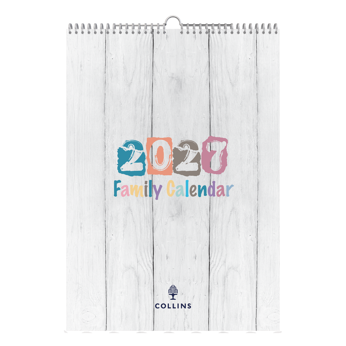 2027 Calendar Year Diary/Planner - 12 Month A3 Month to View - Wiro Hanger Wall Calendar in Brighton - Collins Desktop Calendars Range