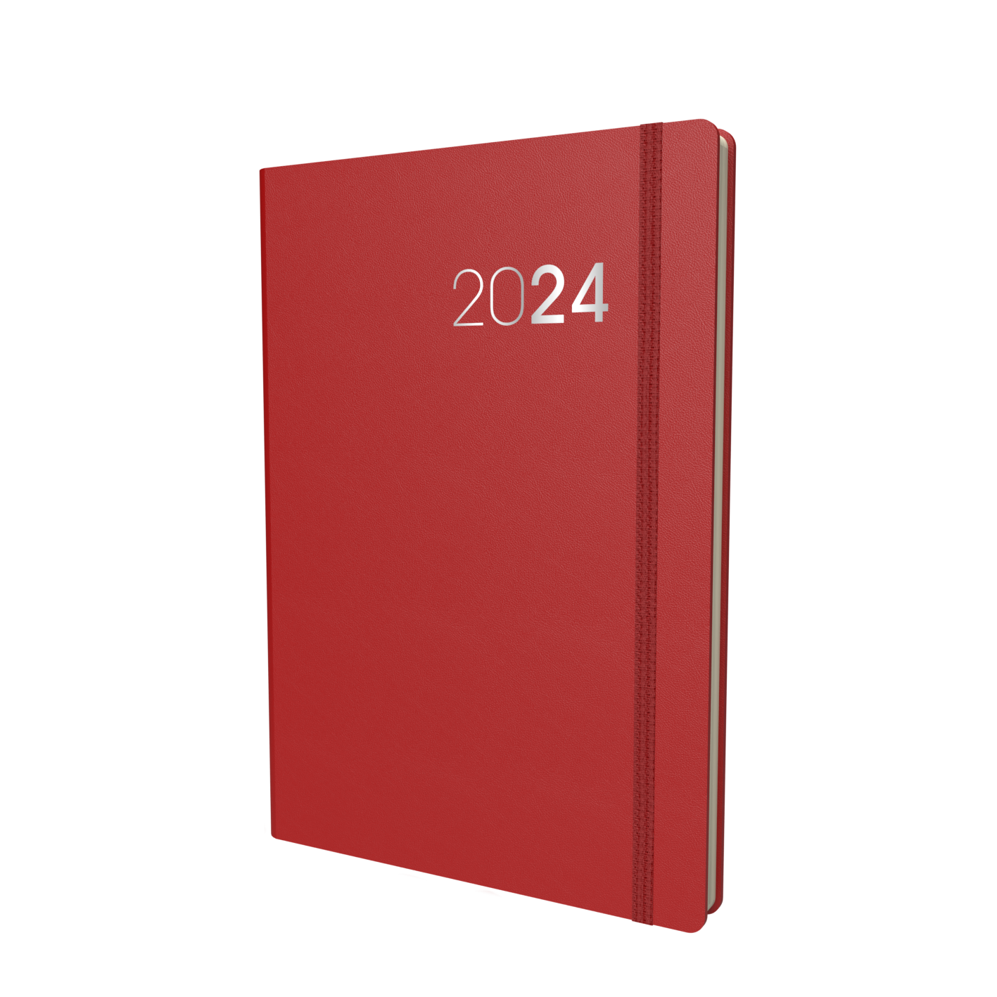 Legacy 2024 Diary - Week to View, Size A5 Red / A5 (210 x 148mm)