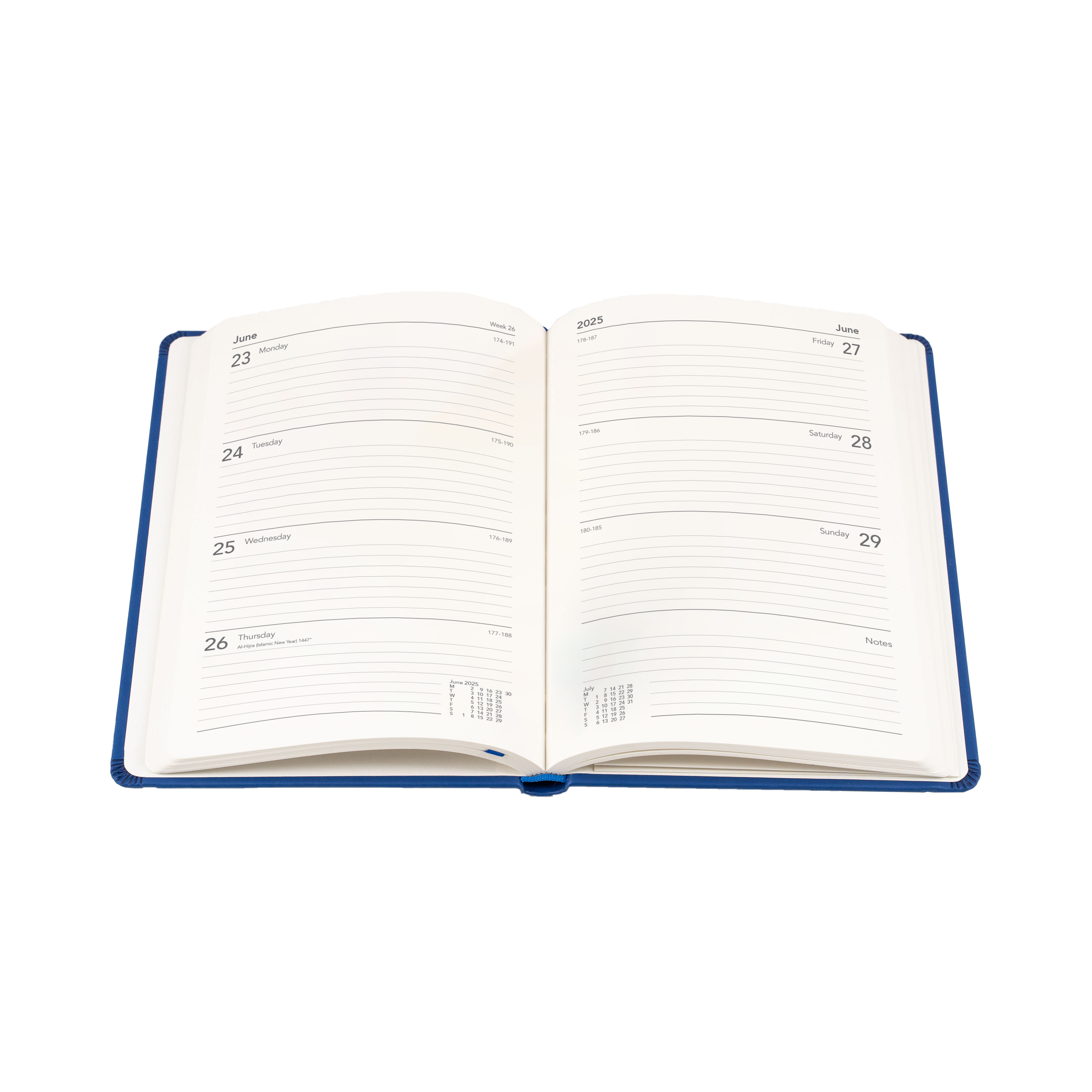 Legacy 2025 Diary Planner - Week to View, Size A5