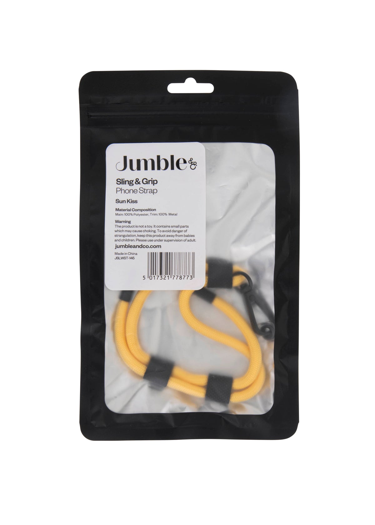 Sling & Grip Phone Strap - Yellow
