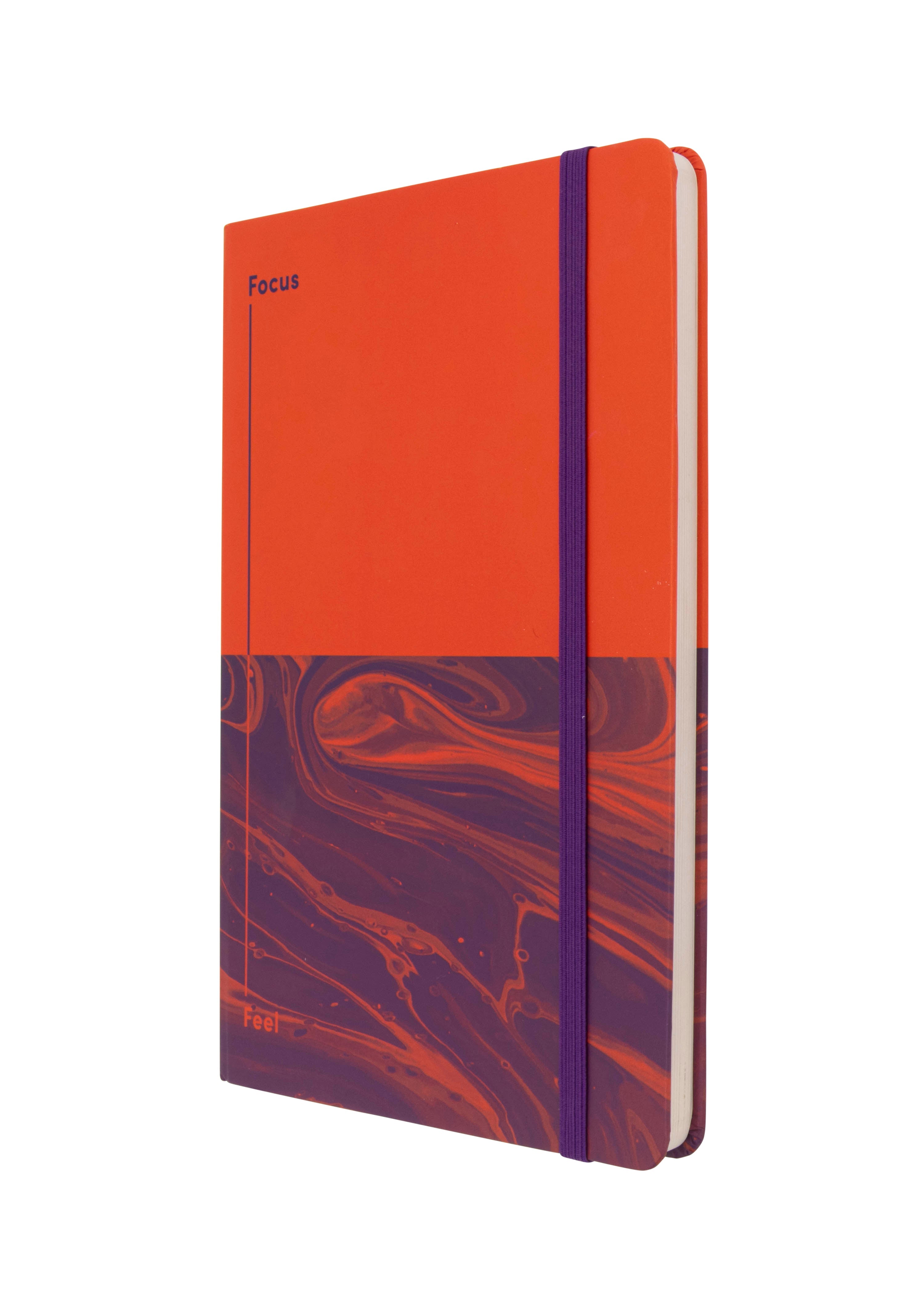 Chaos & Control A5 Ruled Notebook - Focus & Feel