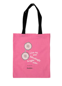 Yuk Tote Bag - Rose Tined Pink