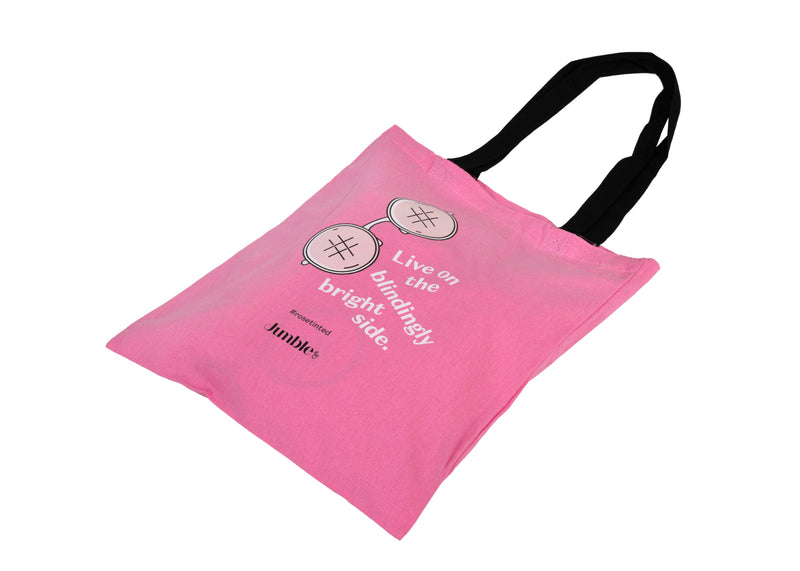 Yuk Tote Bag - Rose Tined Pink
