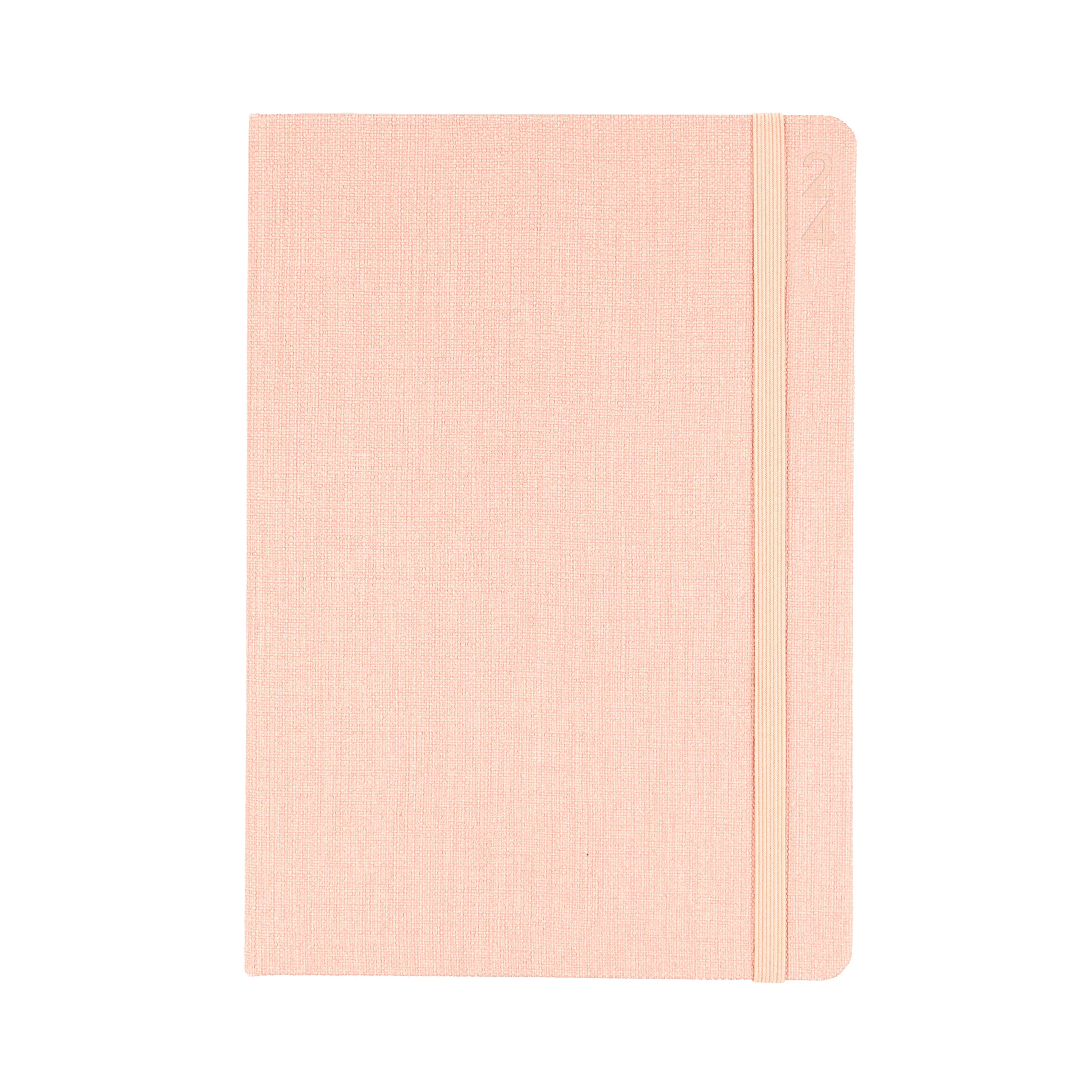 Designer 2024 Diary - Day to Page, Size A5 Peach / A5 (210 x 148mm)