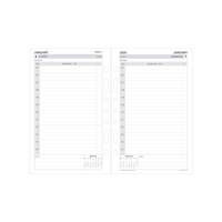 Day Planner Calendar Year 2026 Diary/Planner, Day to Page - with Appointments, Desk Refill