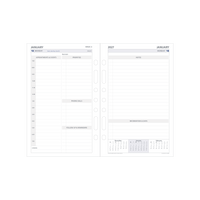 2027 Calendar Year Diary/Planner - 12 Month Desk 2 Days to a Page - Refill - Collins Day Planners Range