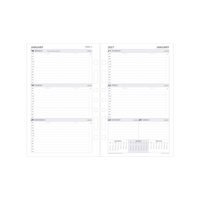 2027 Calendar Year Diary/Planner - 12 Month Desk Week to View - Refill - Collins Day Planners Range