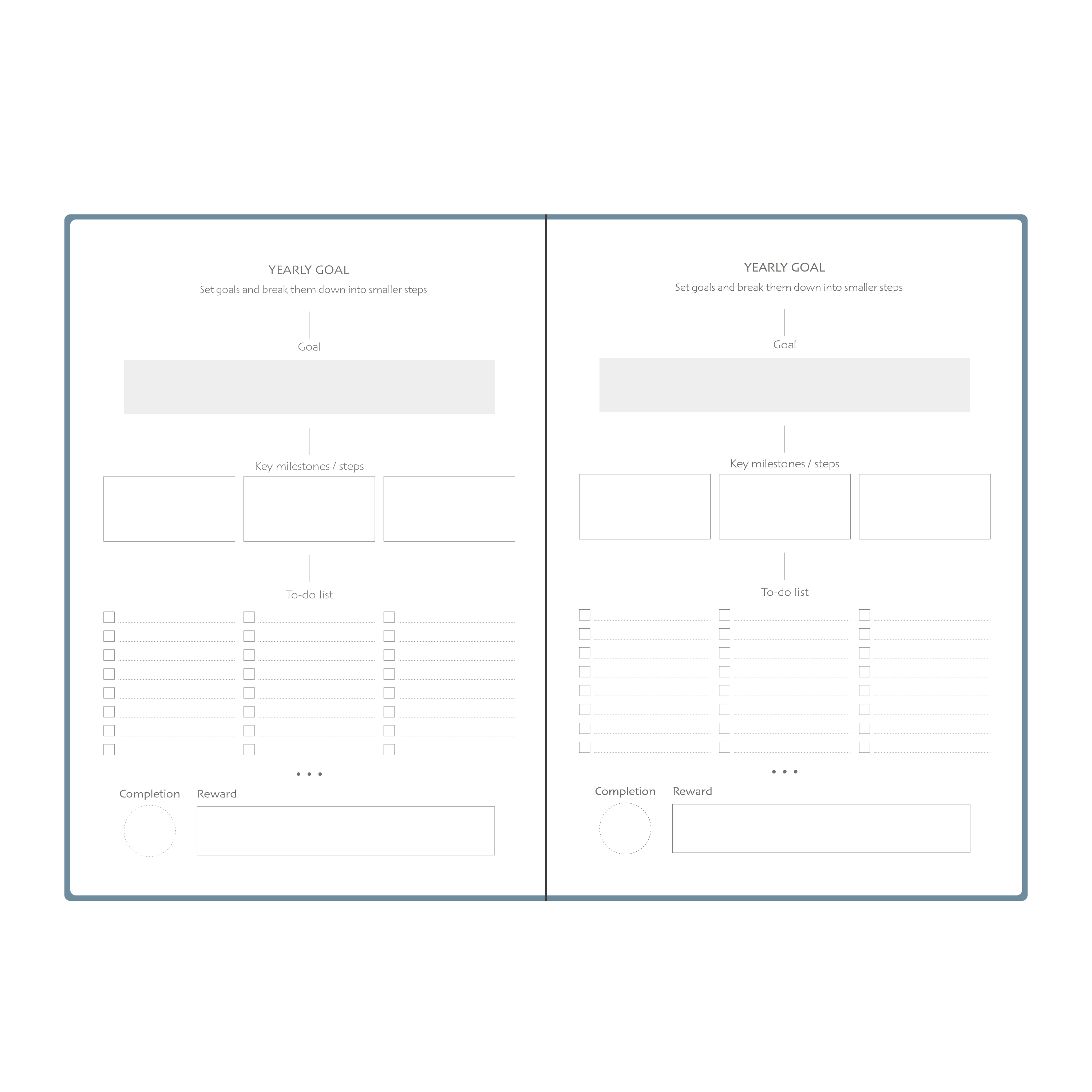 Collins Dream Planner 2025 Diary Planner, Goal Tracker & Wellness Journal - B5 (250 x 176), Week to View