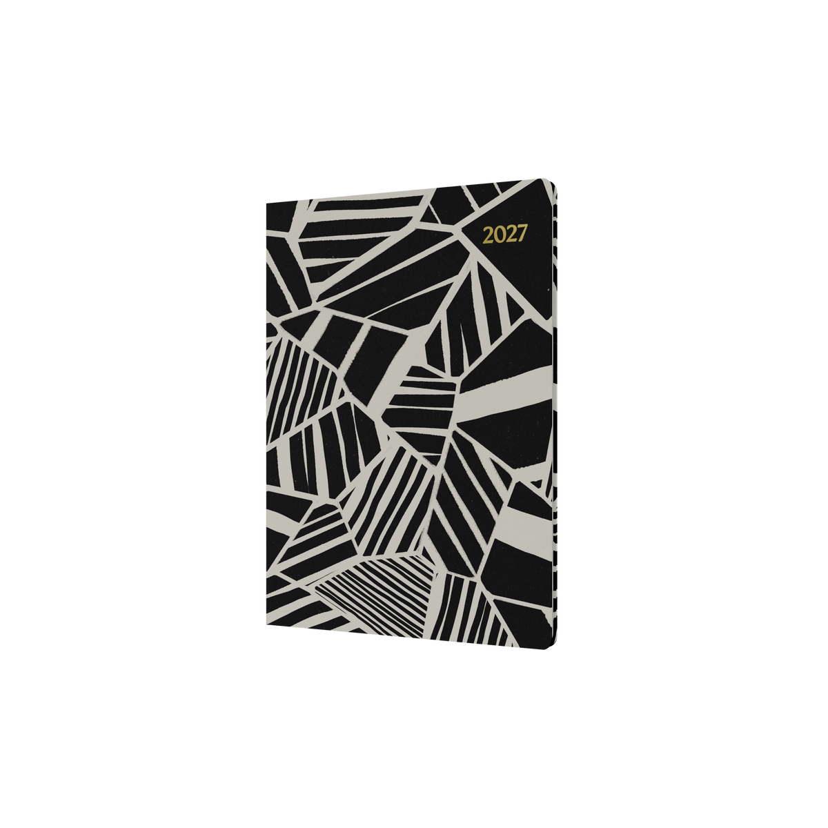 2027 Calendar Year Diary/Planner - 12 Month A5 Week to View - Hard Cover in Black - Collins Bold Mono Range