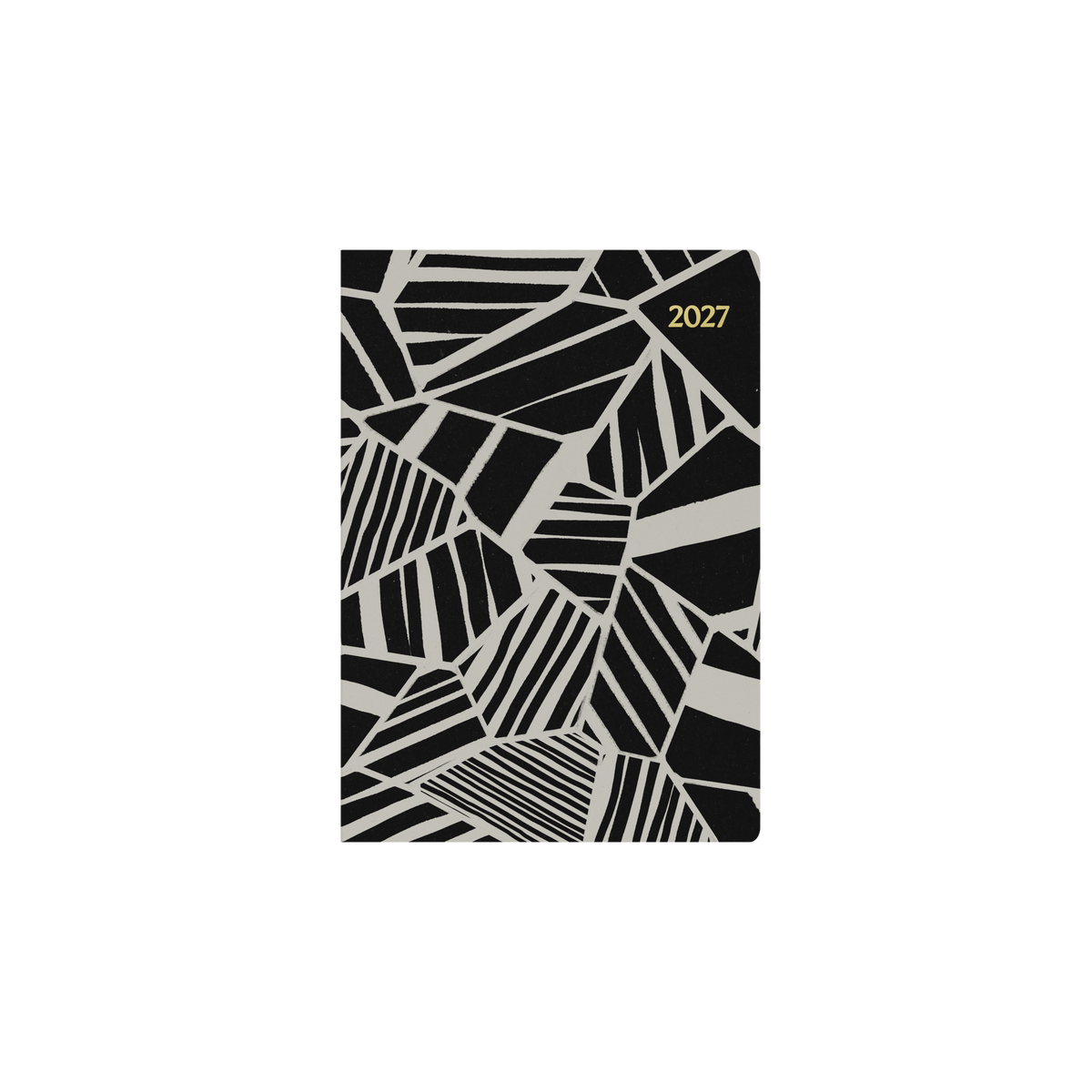 2027 Calendar Year Diary/Planner - 12 Month A5 Week to View - Hard Cover in Black - Collins Bold Mono Range
