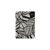 2027 Calendar Year Diary/Planner - 12 Month A5 Week to View - Hard Cover in White - Collins Bold Mono Range