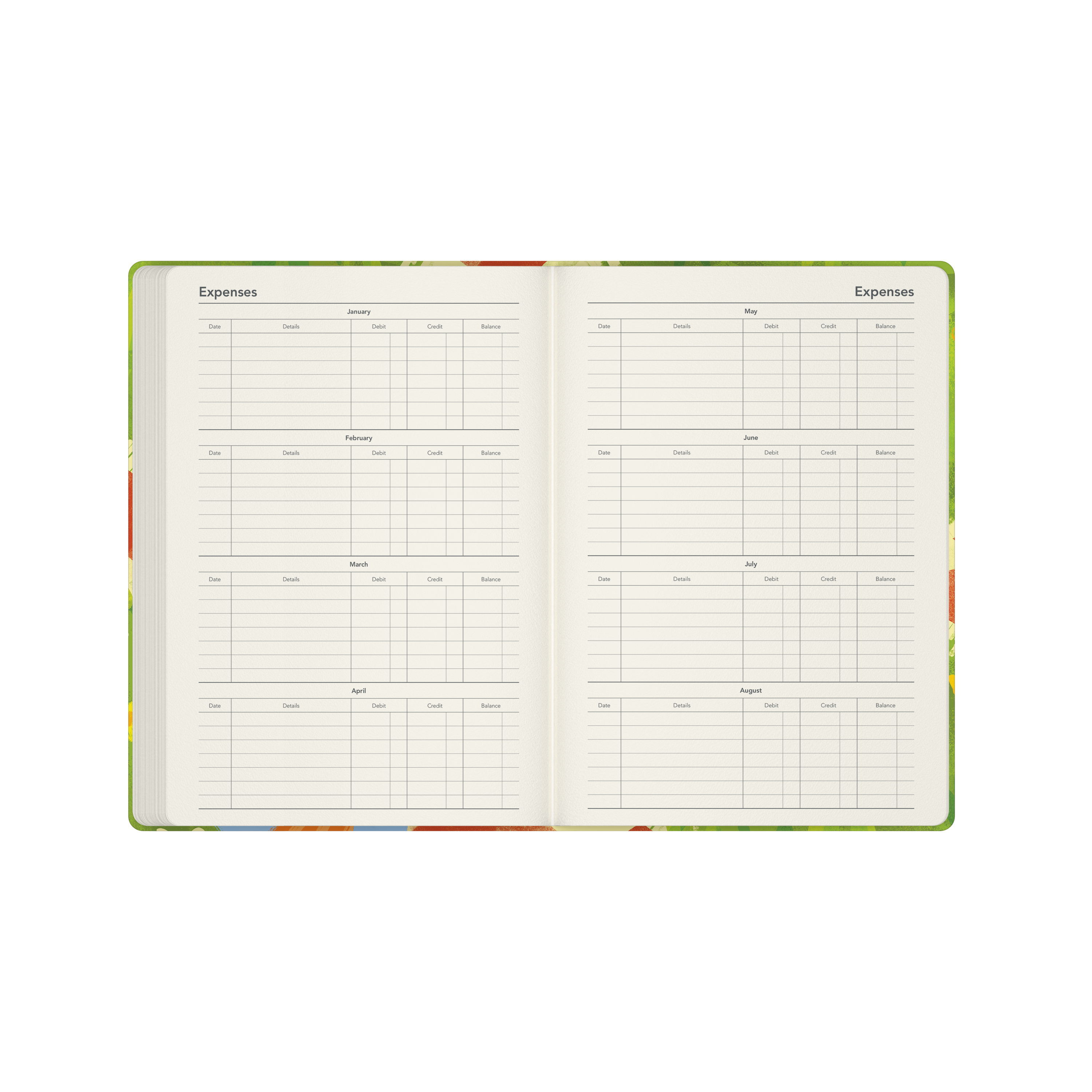 Glasgow School of Art (Bella Ramsay) - Cat Calendar Year 2026 Diary/Planner, Week to View, A5 Recycled Hard Cover - Picnic