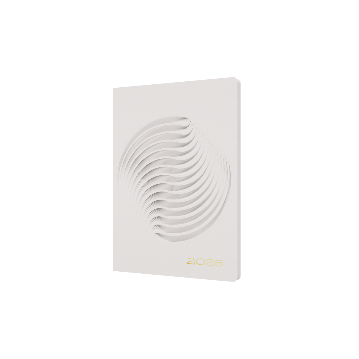 Dimensional Calendar Year 2026 Diary/Planner, Week to View, A5 Recycled Hard Cover - Twist