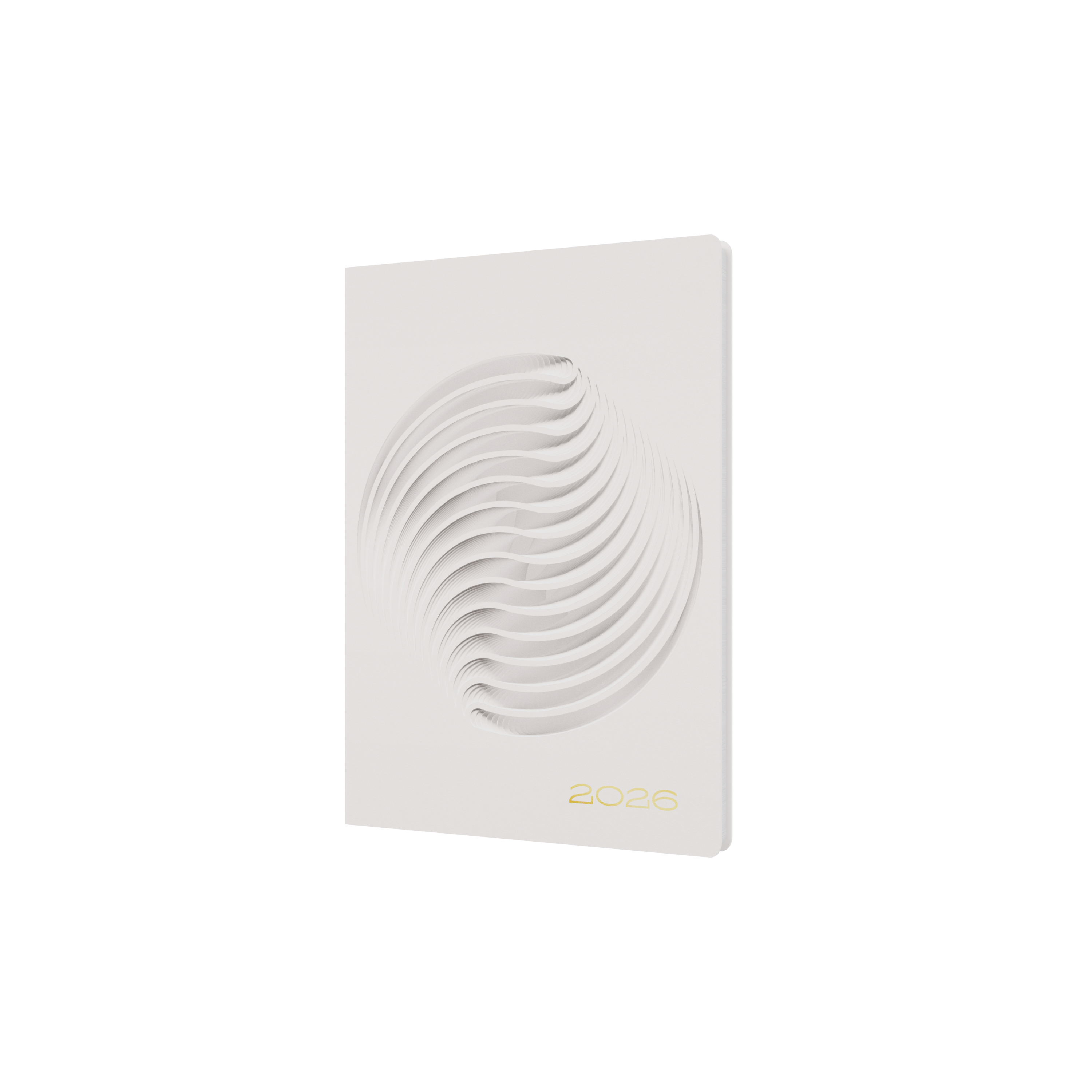 Dimensional Calendar Year 2026 Diary/Planner, Week to View, A5 Recycled Hard Cover - Twist