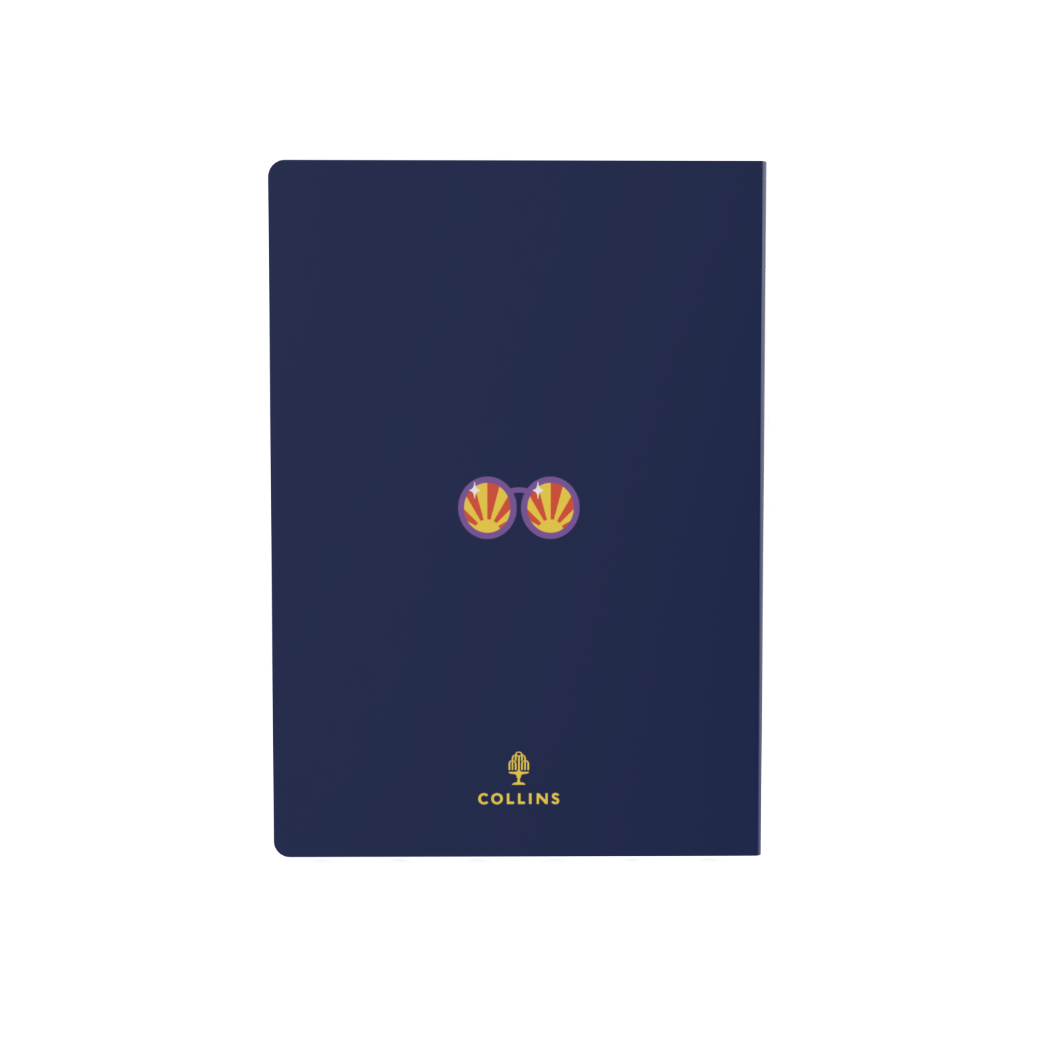 Collins Inspirational Type 2025 Diary Planner - Week to View, Size A5 - Recycled - Navy