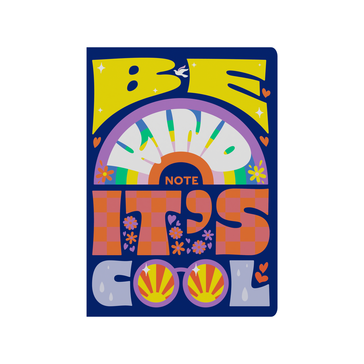 Collins Inspirational Type - A5 Notebook (Recycled) - Bold Font