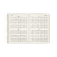 2027 Calendar Year Diary/Planner - 12 Month A5 Week to View - Hard Cover in White - Collins Lavish Lux Range