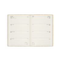 2026-2027 Financial Year Diary/Planner - 12 Month A5 Week to View Diary - Soft Cover - Collins Lavish Lux Range