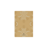 Notebook A5 - Ruled - Hard Cover (Recycled) in Yellow - Collins Lavish Lux Range