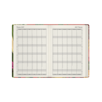 2027 Calendar Year Diary/Planner - 12 Month A5 Week to View - Hard Cover (Recycled) in Turtle - Collins Modern Organic Range