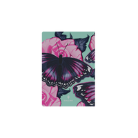 2027 Calendar Year Diary/Planner - 12 Month A5 Week to View - Hard Cover in The Roses (Butterfly) - Collins Billy Blue Range