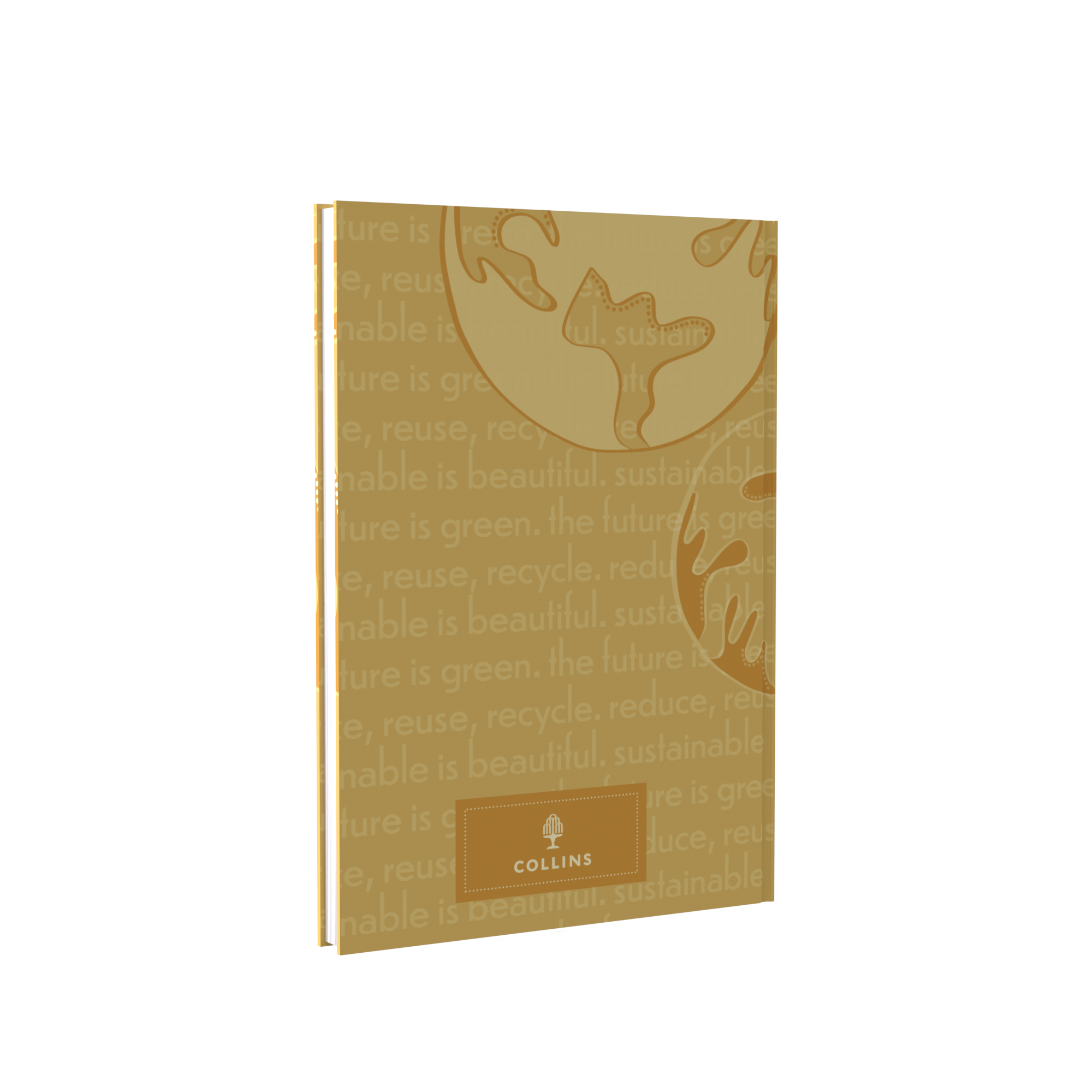Collins Viridian 2024 Diary - A5, Week to View (New Recycled Eco Range)