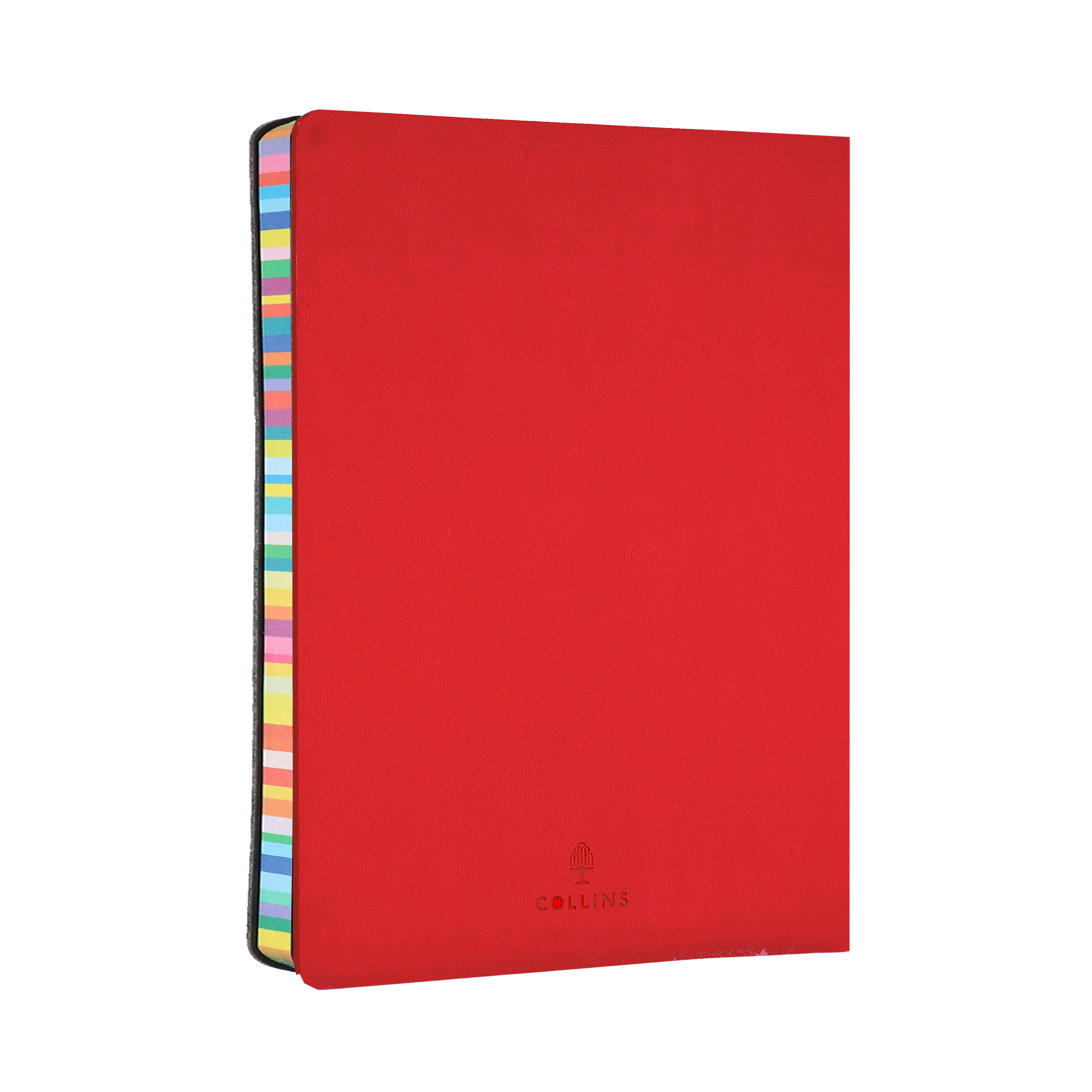 Collins Edge Rainbow 2024 Diary - Day to a Page View, Size A5