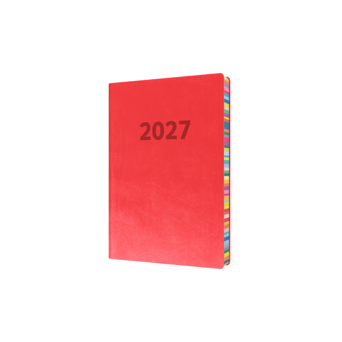 2027 Calendar Year Diary/Planner - 12 Month A5 Day to Page - Soft Cover - Collins Edge Rainbow Range