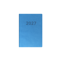 2027 Calendar Year Diary/Planner - 12 Month A5 Day to Page - Soft Cover - Collins Edge Rainbow Range