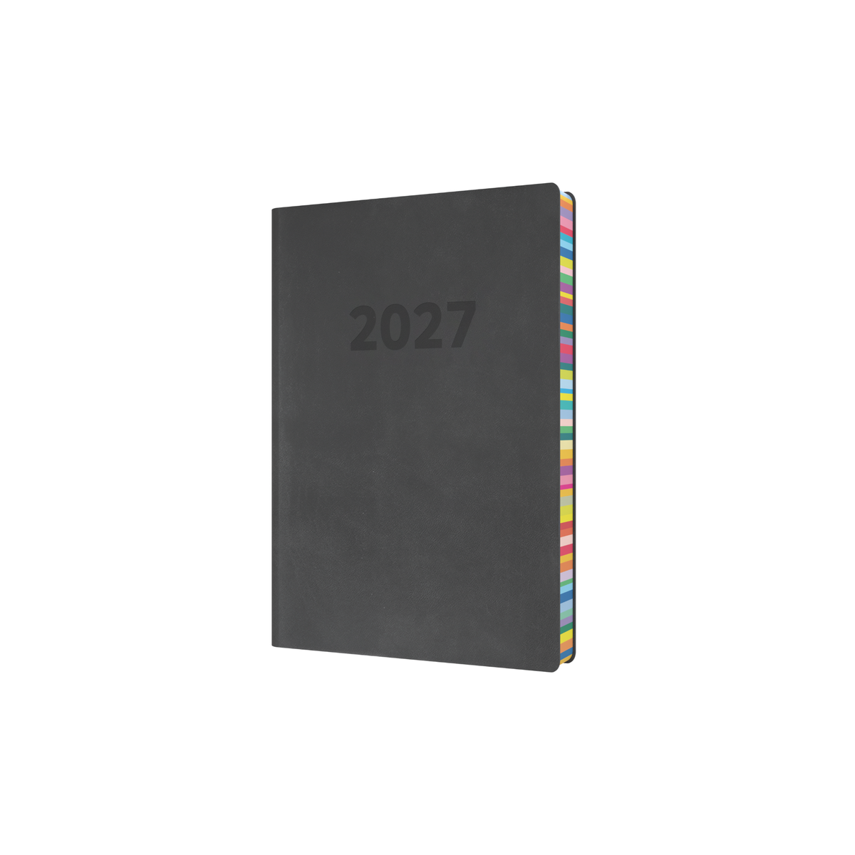 2027 Calendar Year Diary/Planner - 12 Month A5 Day to Page - Soft Cover - Collins Edge Rainbow Range