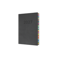 2027 Calendar Year Diary/Planner - 12 Month A5 Day to Page - Soft Cover - Collins Edge Rainbow Range