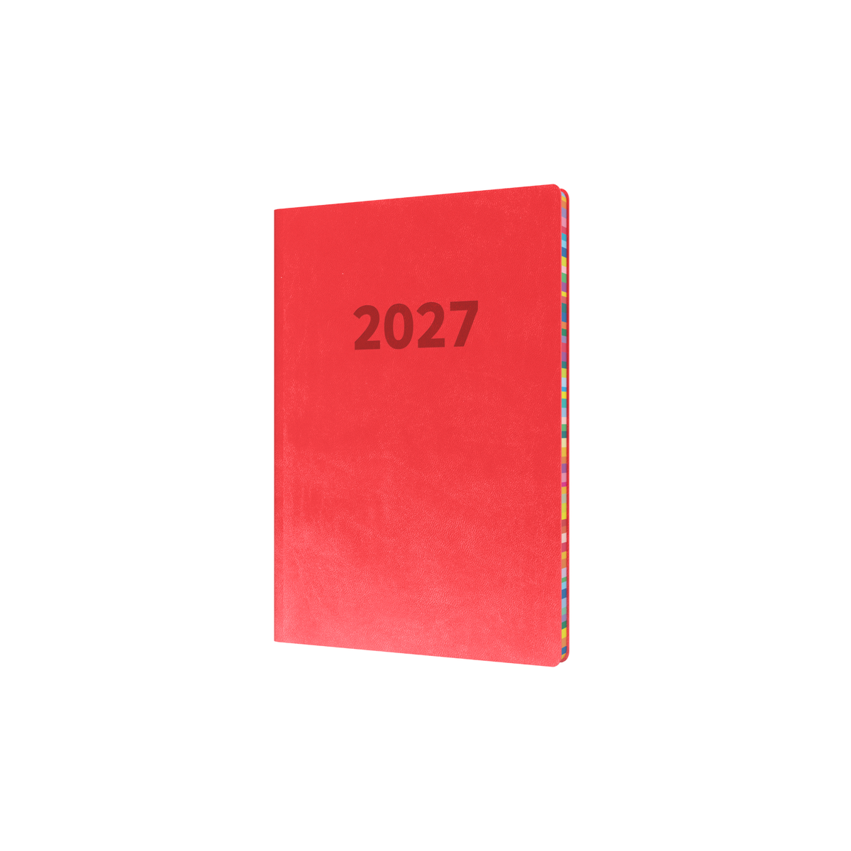 2027 Calendar Year Diary/Planner - 12 Month A5 Week to View - Soft Cover - Collins Edge Rainbow Range