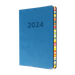 Edge Rainbow 2024 Diary - Week to a View, Size A5 Blue / A5 (210 x 148mm)
