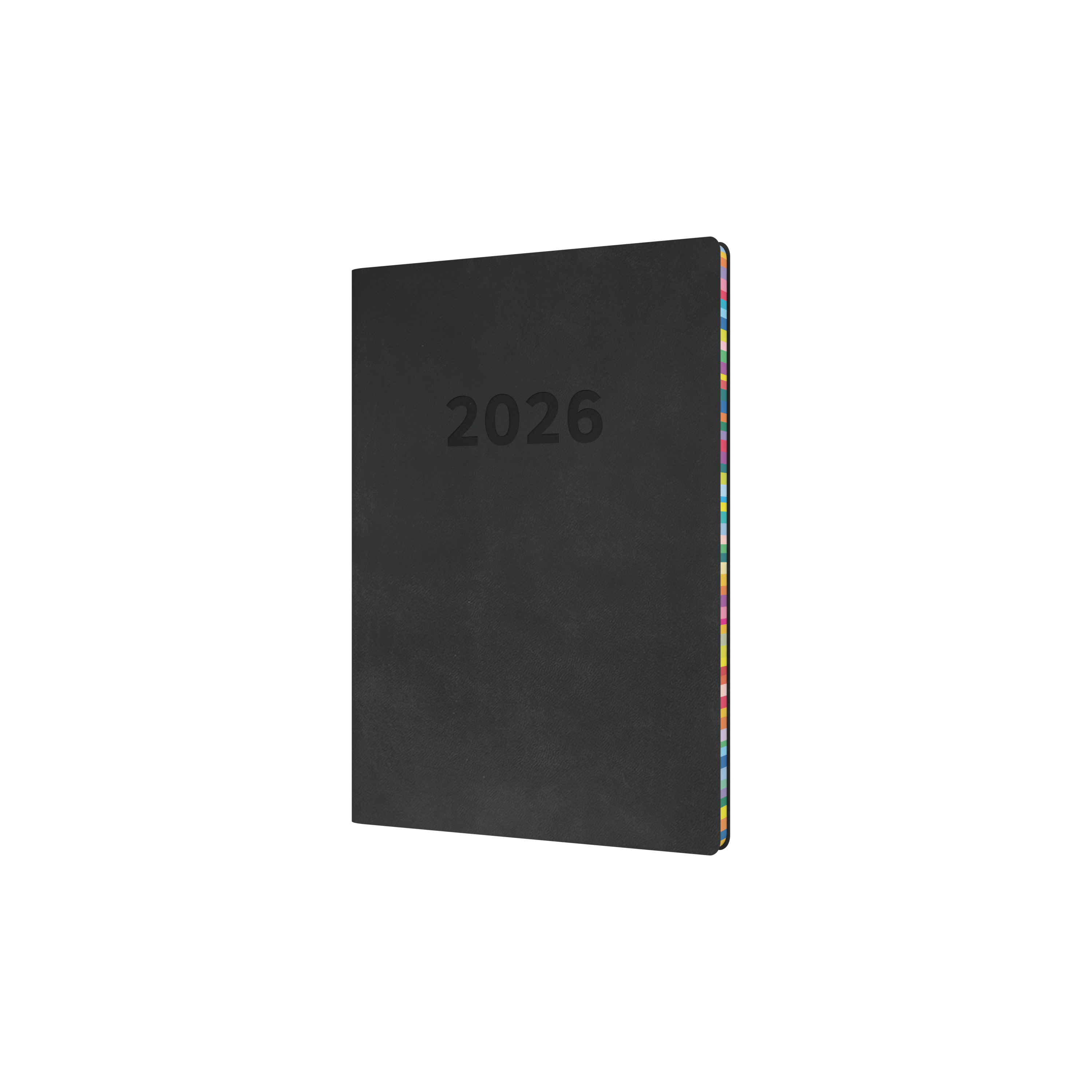 Edge Rainbow Calendar Year 2026 Diary/Planner, Week to a View, A5 Soft Cover
