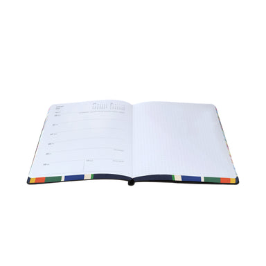 Edge Mira 2024 Diary - Week to a View, Size A5 Navy / A5 (210 x 148mm)