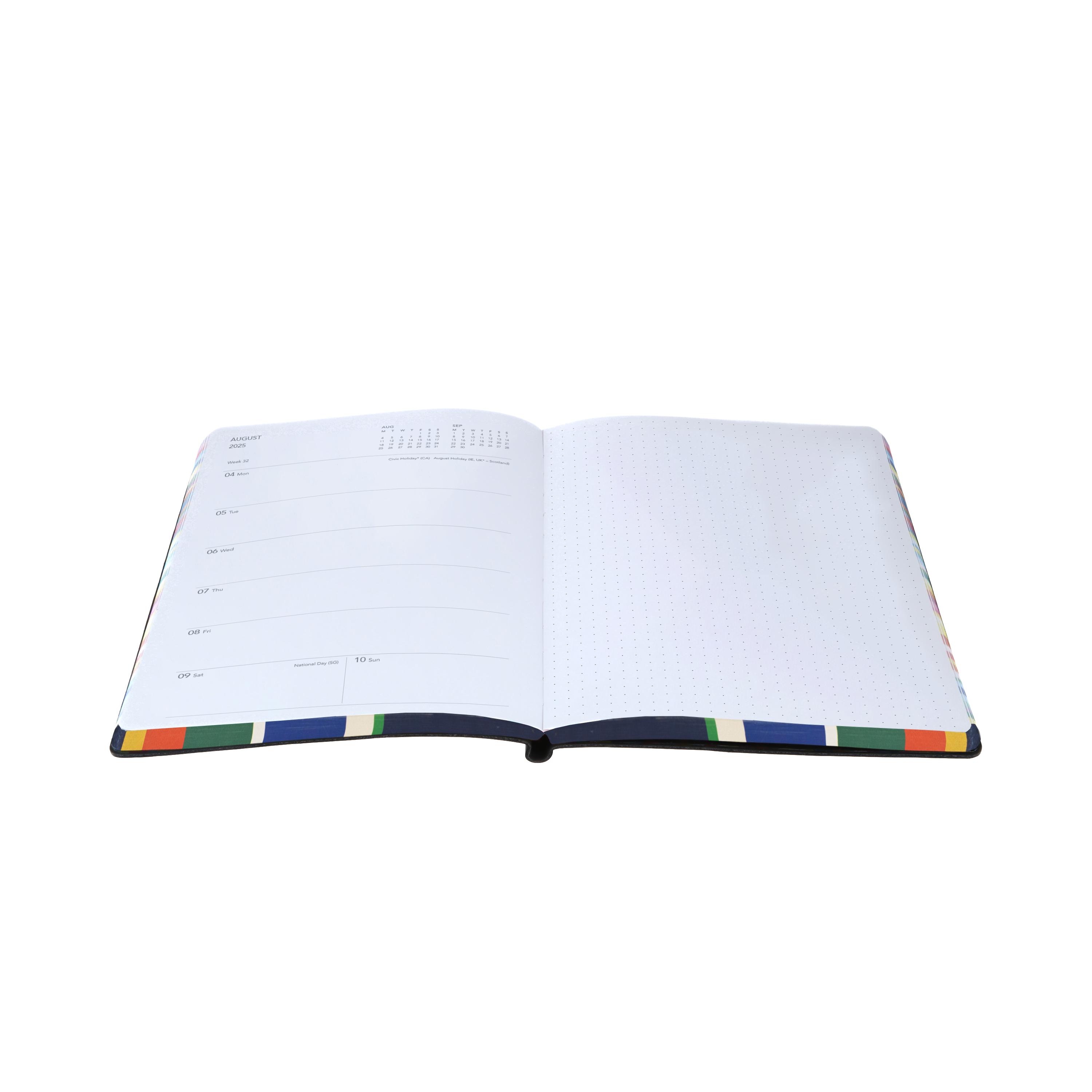 Collins Edge Mira 2025 Diary Planner - Week to View, Size A5